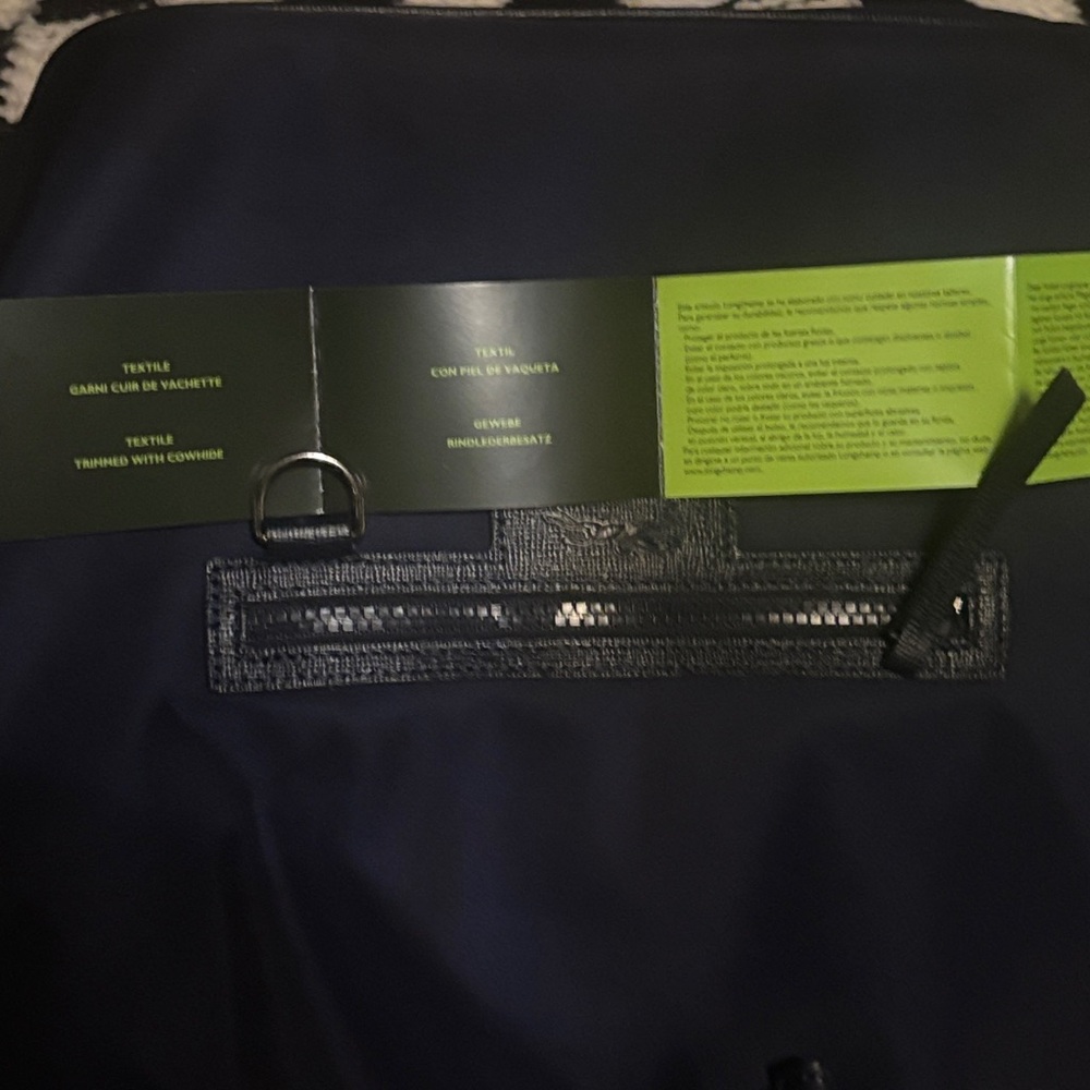 NWOT Le Pliage Neo Bucket Bag in Navy (NOT the small size) - Picture 15 of 15